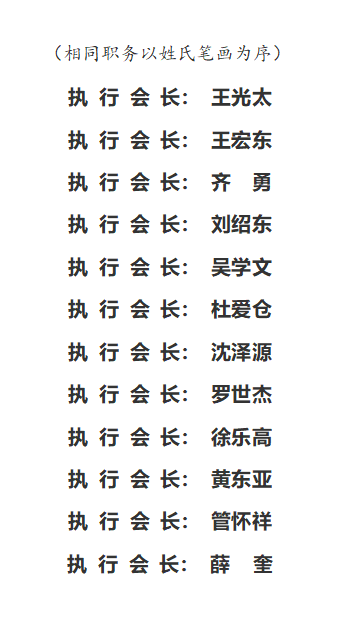 执行会长