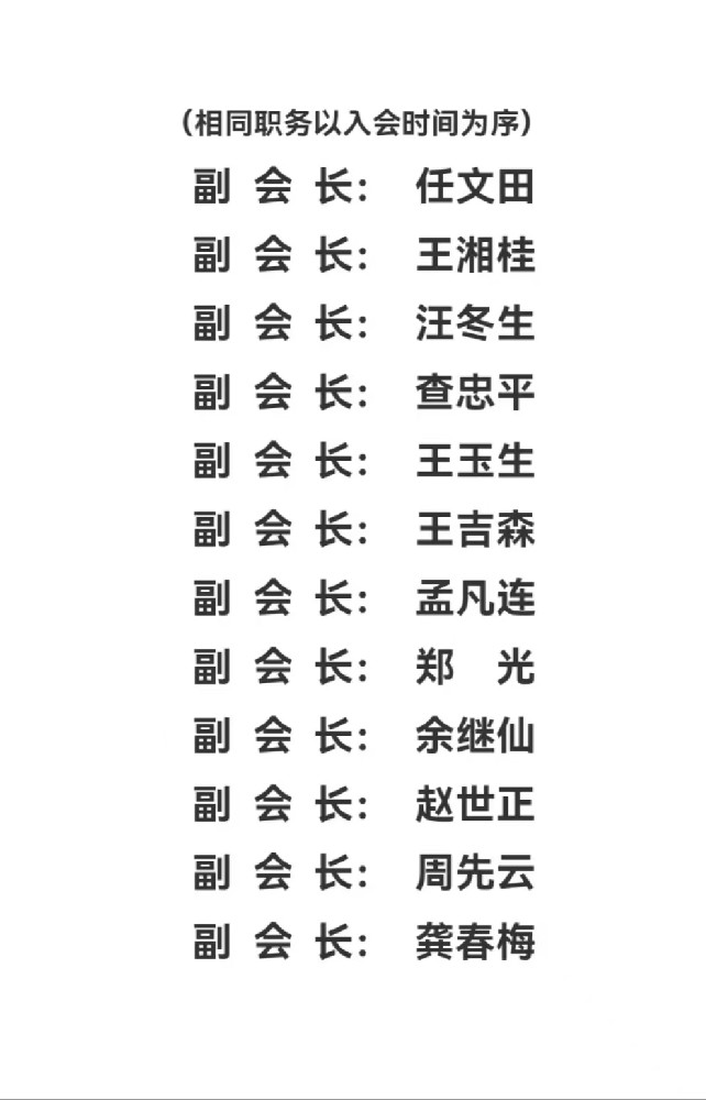 副会长